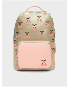 Рюкзак Cherry Pompon, розовый/золотистый Jeune premier