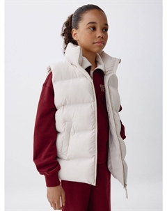 Базовый стеганый жилет для девочек Sela