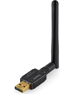 Адаптер Bluetooth BU-BT532 BT5.3+EDR class 1 100м черный (1872085) Buro