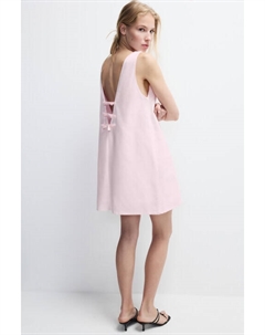 Платье мини с вырезом и бантиками на спине Befree