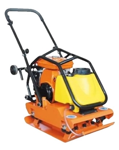 Виброплита TOR C-95T(R) 1022014, 109 кг, 18кН (Loncin) бак, колесный комплект Tor