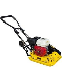 Виброплита TOR C-90L(R) 1022154, 83 кг, 16кН (Honda), колесный комплект Tor