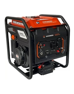 Генератор бензиновый инверторный KM3600i 1025975, 3,6 кВт, 220В, 12 л, с электростартером Tor