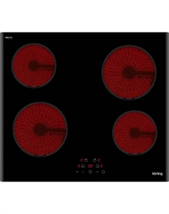 Встраиваемая электрическая панель KORTING HK 60003 B Korting