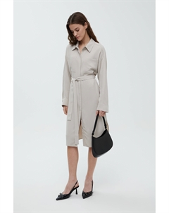 Платье сафари с нагрудными карманами и поясом Finn flare