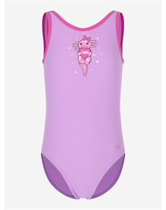 Купальник слитный для девочек, Фиолетовый Joss