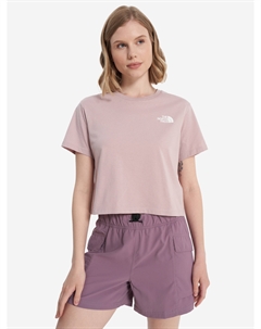 Футболка женская Simple Dome, Розовый The north face