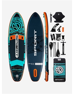 Надувная двухслойная SUP-доска AIR CRUISER BLUE GREEN PRO, 11'6 351*86*15 см, сапборд, Зеленый Sporit