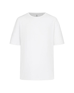 Футболка из вискозы и хлопка Brunello cucinelli