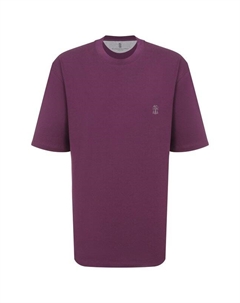 Хлопковая футболка Brunello cucinelli