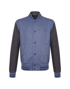 Бомбер из шерсти и кашемира Zilli