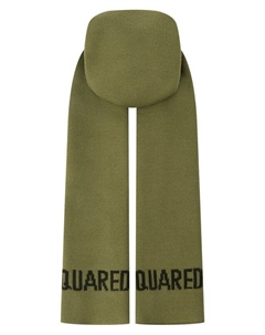 Шерстяной шарф Dsquared2