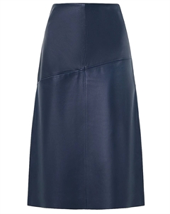 Юбка-миди кожаная Celine