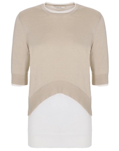 Свитер комбинированный Celine