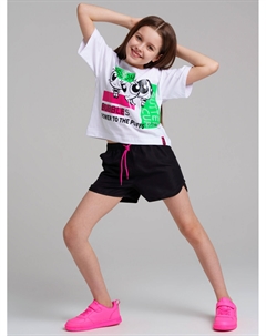 Шорты текстильные пляжные для девочек Playtoday tween