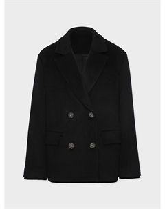 Жакет двубортный, черный Aline