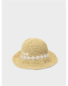 Шляпа с декором "ромашки" Saint barth