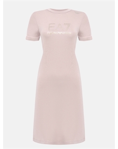 Платье с коротким рукавом Ea7 emporio armani