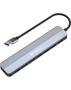 Разветвитель OU2270P/A1A USB 3.0 7порт. серебристый Origo