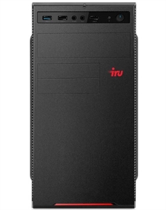 Компьютер iRu Опал 613 MT 2002031 i3 12100/8GB/512GB SSD/UHDG 730/GbitEth/400W/kb/мышь/Free DOS/black Iru