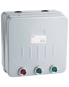 Пускатель электромагнитный реверсивный ctrp-r-12-230v-rev в корпусе, КМЭ 12А 230В с РТЭ IP44 Ekf