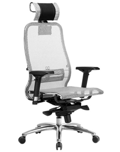 Кресло офисное Metta Samurai S-3.04 Infinity Easy Clean z509327220 Серый Метта