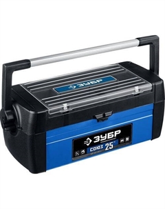 Ящик для инструментов 38151-25_z01, черный Зубр