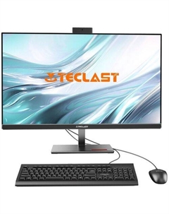 27" Моноблок F27 Air QHD, Intel Core i5 14400, 16ГБ DDR4, 512ГБ SSD, Windows 11 Pro, черный Teclast