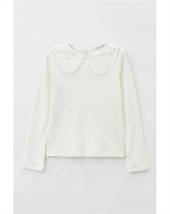 Блуза трикотажная с кружевным воротником Choupette
