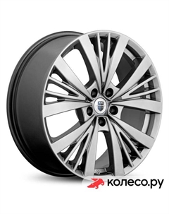 Литой диск Марвел (КС881) 7.5x19/5*114.3 D66.1 ET40 Дарк платинум Кик