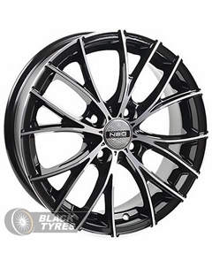 Литой диск 573 6x15/4x100 D60.1 ET40, Черные Neo