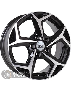 Литой диск R066 6.5x16/5x112 D57.1 ET46, Черные Rst