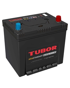 Автомобильный аккумулятор Asia Standart 62 Ач обратная полярность D23L Tubor
