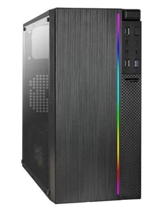 Системный блок IRU Game 510H6SEA, AMD Ryzen 5 5600 3.5 ГГц, 32Gb RAM, 512Gb SSD, AMD Radeon RX 6600 8Gb, без ОС, черный (2073984) Iru