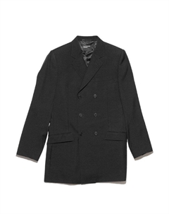 Черный пиджак из кашемира Enfants riches déprimés