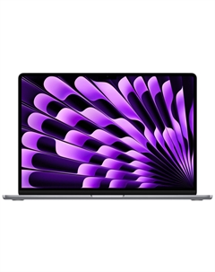 MacBook Air 15" (M3, 8C CPU/10C GPU, 2024), 16 ГБ, 1 ТБ SSD, 70W, «серый космос» Apple