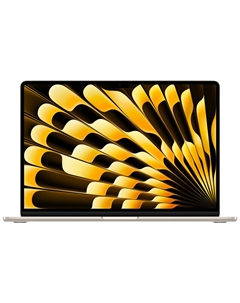 MacBook Air 15" (M4, 10C CPU/10C GPU, 2025), 32 ГБ, 2 ТБ SSD, «сияющая звезда» Apple