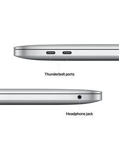 MacBook Pro 13 2022 M2 8Gb/256Gb (Silver) (MNEP3) Apple