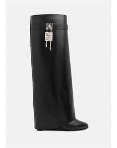 Ботинки Shark Lock pant boots, черный Givenchy