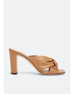 Мюли Avenue 85 mules, коричневый Jimmy choo