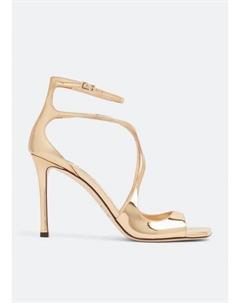 Сандалии Azia 95 sandals, золотой Jimmy choo