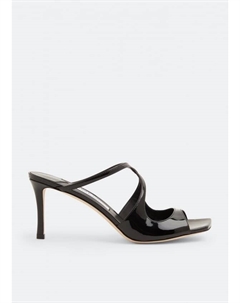 Мюли Anise 75 mules, черный Jimmy choo