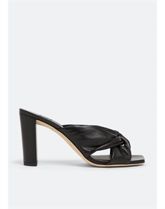 Мюли Avenue 85 mules, черный Jimmy choo