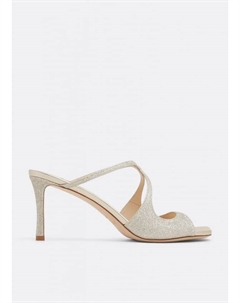 Мюли Anise 75 mules, серебряный Jimmy choo