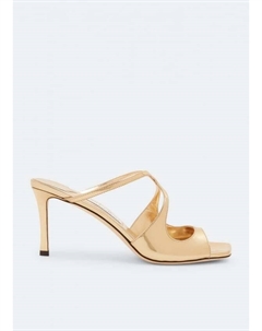 Мюли Anise 75 mules, золотой Jimmy choo
