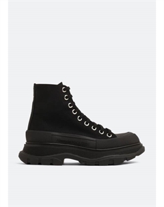 Ботинки Tread Slick boots, черный Alexander mcqueen