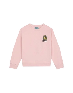 Детская толстовка, розовый Kenzo