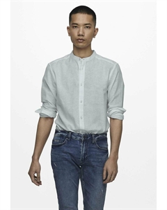 Рубашка ONSCAIDEN MAO, Blau Only & sons