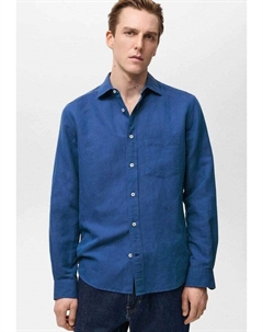 Рубашка Ависпа, синий Mango