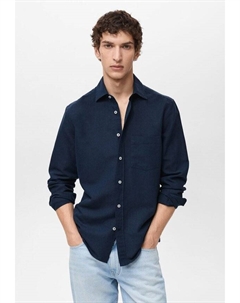 Рубашка Ависпа, синий Mango